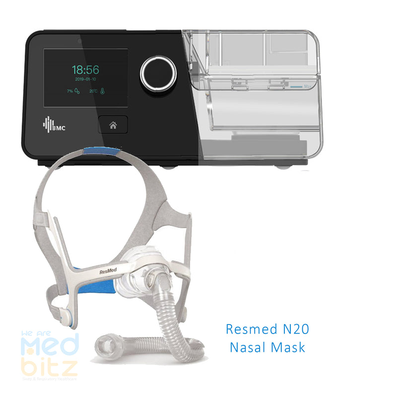 BMC G3 Auto CPAP + ResMed Mask