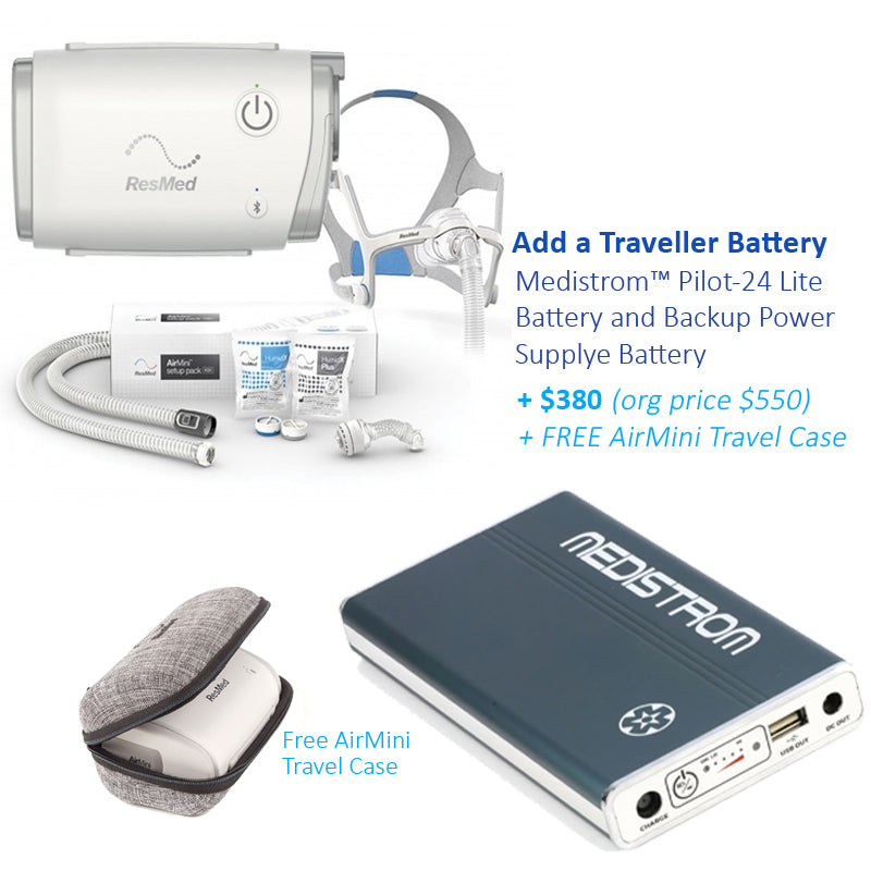 ResMed AirMini Portable Auto CPAP with AirFit N20 Mask | We are Medbitz ...