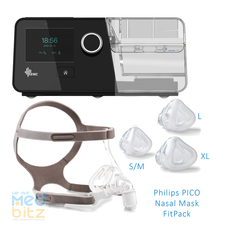 BMC G3 Auto CPAP + Philips Mask
