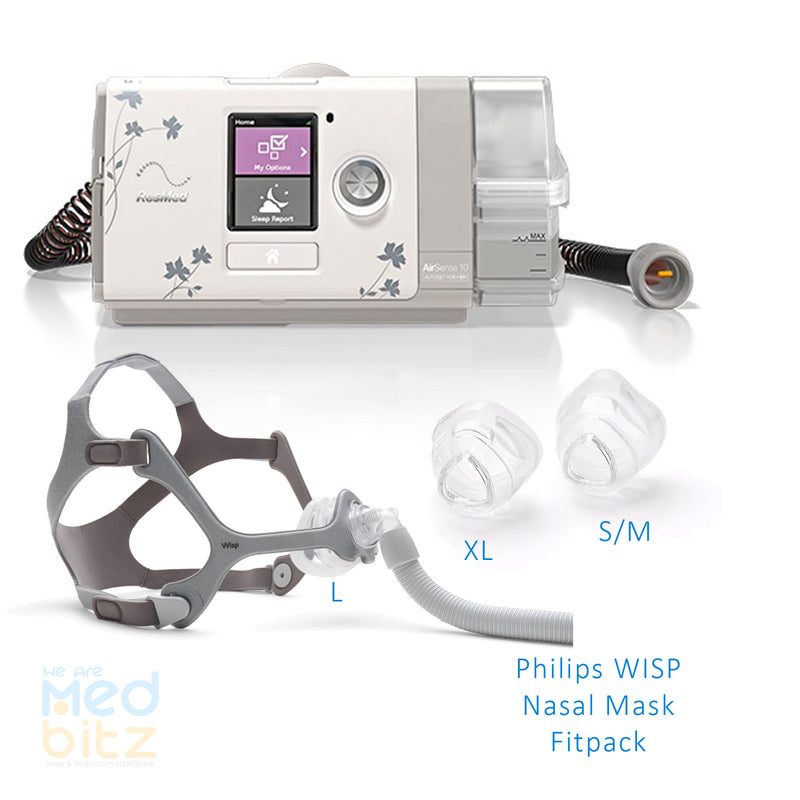 ResMed AirSense10 FOR HER Auto CPAP + Philips  MASK