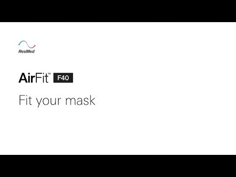 ResMed AirFit F40 Full Face Mask