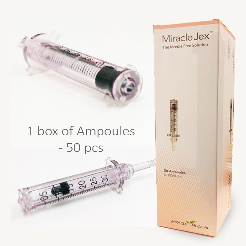 Miracle Jex Ampoules 50pcs - 3 box bundle