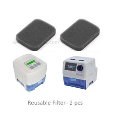 DeVilbiss Pollen Foam Filters for CPAP Machine